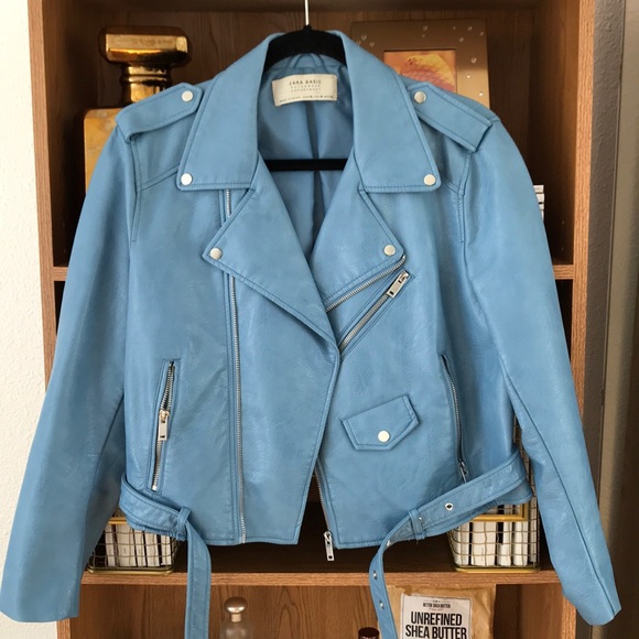 Zara Jackets & Blazers - Zara faux leather jacket